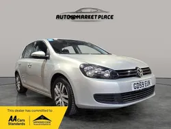 Silver Used 2010 VW Golf VI SE Hatchback | £2,400 (Fair price)