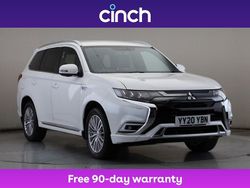 White Used 2020 Mitsubishi Outlander P-HEV SUV | £16,549 (Fair price)
