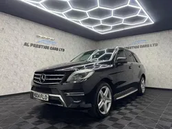 Black Used 2015 Mercedes ML250 AMG line SUV | £13,499 (Fair price)