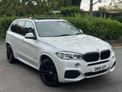 White Used 2018 BMW X5 M Sport SUV | £17,995 (Fair price)