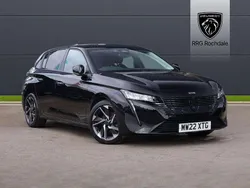 Black Used 2022 Peugeot 308 Allure Premium Hatchback | £17,295 (Fair price)