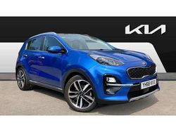 Blue Used 2018 Kia Sportage 4 SUV | £17,437 (Fair price)