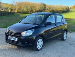 Black Used 2017 Suzuki Celerio Hatchback | £4,745 (Fair price)