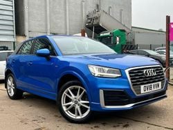 Blue Used 2018 Audi Q2 S-Line SUV | £16,400 (Fair price)