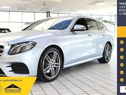 Silver Used 2017 Mercedes E220 AMG line Estate | £14,490 (Fair price)