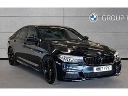 Carbon black Used 2017 BMW 540 M Sport Sedan | £23,595 (Good price)