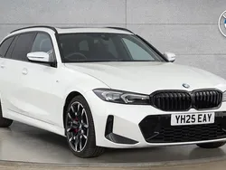 White Used 2025 BMW 320 M Sport Estate | £38,800