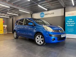 Blue Used 2007 Nissan Note Tekna MPV | £2,495 (Fair price)
