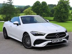 Manufaktur opalite white bright Used 2024 Mercedes 300 AMG Line Premium Cabriolet | £53,900
