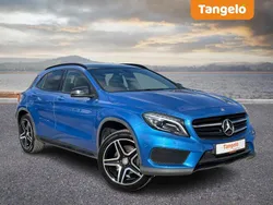 Blue Used 2015 Mercedes GLA220 AMG line SUV | £12,249 (Fair price)