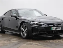 Black Used 2023 Audi e-tron GT quattro Comfort Sedan | £44,995 (Good price)