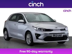 Silver Used 2021 Kia Rio 2 Hatchback | £13,349 (Fair price)