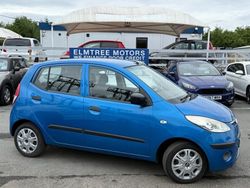 Blue Used 2010 Hyundai i10 Classic Hatchback | £2,799 (A bit pricey)
