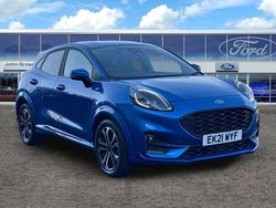 Blue Used 2021 Ford Puma ST-Line Hatchback | £13,495 (Good price)