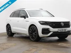 White Used 2021 VW Touareg Black Edition SUV | £45,600