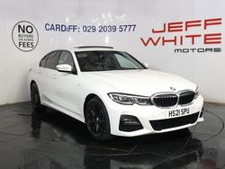 White Used 2021 BMW 330e M Sport Sedan | £20,988 (Fair price)