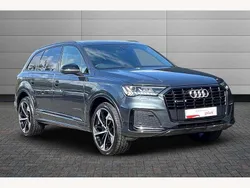 Grey Used 2022 Audi Q7 Black Edition SUV | £51,695 (A bit pricey)