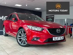 Red Used 2017 Mazda 6 Estate | £11,990 (A bit pricey)