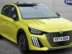Yellow Used 2024 Peugeot 208 GT Hatchback | £18,472 (A bit pricey)