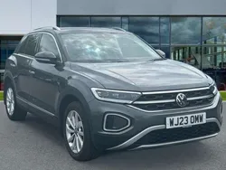 Indium grey metallic black Used 2023 VW T-Roc Style SUV | £23,580 (Fair price)