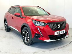 Red Used 2021 Peugeot 2008 Allure Premium SUV | £13,995 (Fair price)