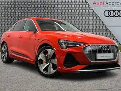 Red Used 2020 Audi e-tron Sportback S-Line SUV | £28,623 (A bit pricey)