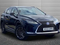 Blue Used 2022 Lexus RX450h SUV | £33,050 (Fair price)