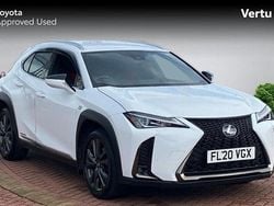 White Used 2020 Lexus UX 250h Sport Line SUV | £17,416 (Good price)