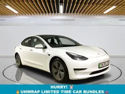 White Used 2021 Tesla Model 3 Standard Range Plus Sedan | £15,349 (Good price)