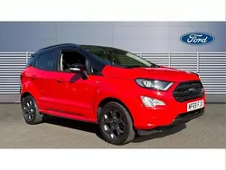 Red Used 2019 Ford Ecosport ST-Line SUV | £9,665 (Fair price)