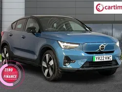 Blue Used 2022 Volvo C40 Pro SUV | £23,500 (Fair price)