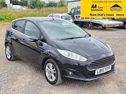 Black Used 2015 Ford Fiesta Zetec Hatchback | £4,480 (A bit pricey)