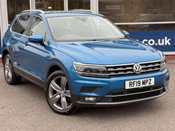 Blue Used 2019 VW Tiguan SEL SUV | £17,945 (Good price)