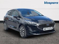 Black Used 2023 Ford Fiesta Titanium Hatchback | £13,599 (Fair price)