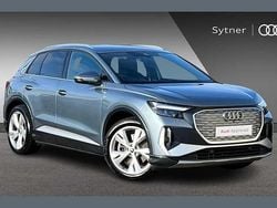Blue Used 2024 Audi Q4 e-tron S-Line SUV | £31,500 (Good price)