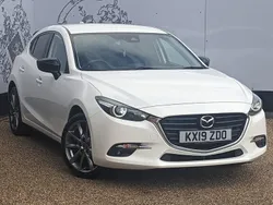 White Used 2019 Mazda 3 Inclusive Hatchback | £9,495 (Fair price)
