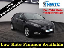 Black Used 2016 Ford Focus Titanium Hatchback | £8,695 (Good price)