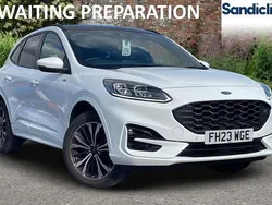White Used 2023 Ford Kuga ST-Line X SUV | £23,937 (Fair price)