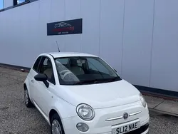 White Used 2012 Fiat 500 Pop Hatchback | £3,495 (Fair price)