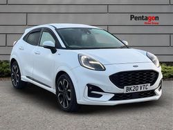 White Used 2020 Ford Puma ST-Line X SUV | £13,995 (Expensive)