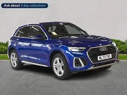 Blue Used 2023 Audi Q5 S-Line SUV | £34,573 (Fair price)