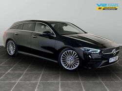 Black Used 2023 Mercedes CLA180 Shooting Brake AMG line Estate | £22,195 (Fair price)