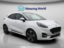 White Used 2020 Ford Puma ST-Line X Hatchback | £14,300 (Fair price)