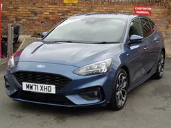 Blue Used 2022 Ford Focus ST-Line X Hatchback | £13,000 (Fair price)