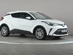 White Used 2021 Toyota C-HR SUV | £17,698 (Fair price)