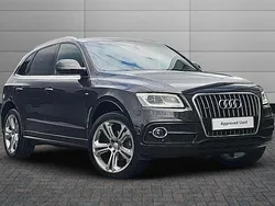 Brilliant black Used 2016 Audi Q5 S-line plus SUV | £13,495 (Fair price)