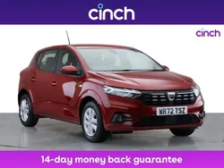 Red Used 2022 Dacia Sandero Comfort Hatchback | £10,949 (Fair price)