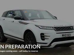 White Used 2021 Land Rover Range Rover evoque R-Dynamic SUV | £18,220 (Good price)