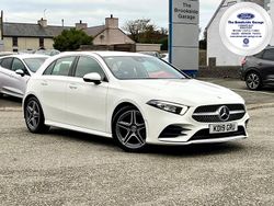 White Used 2019 Mercedes A180 AMG line Hatchback | £15,499 (Fair price)