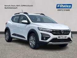 Solid glacier white Used 2022 Dacia Sandero Comfort Hatchback | £13,250 (A bit pricey)